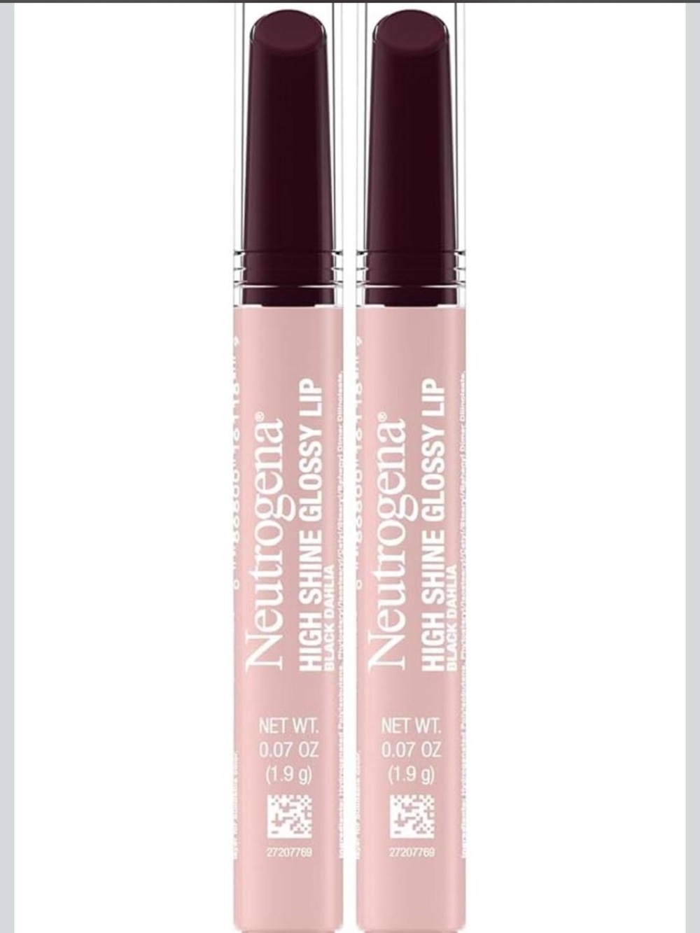 Neutrogena High Shine Glossy Lip - Black Dahlia 2 Pack